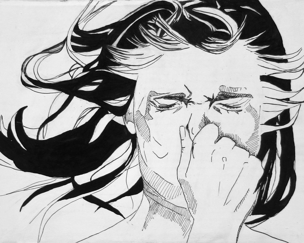 “Suffocated” by Allan Gelman. Courtesy of the artist.