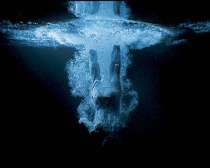 Bill Viola, Five Angels for the New Millennium, 2001. Credit: Kira Perov.
