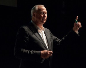 Robert Wilson at MIT. Credit: L. Barry Hetherington