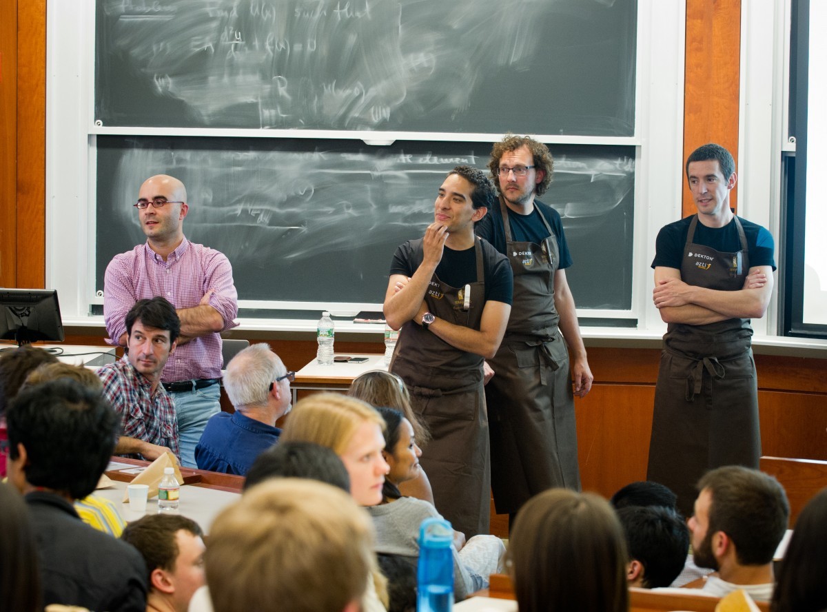 Mugaritz MMEC seminar MIT, 2014. Credit: Tony Pulsone.