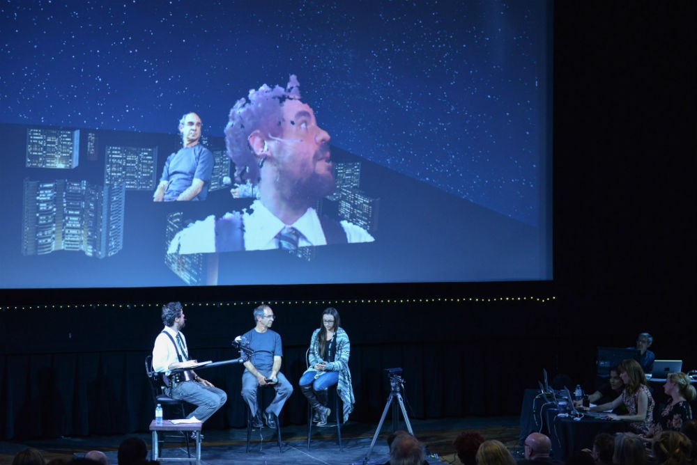 Live Performance of UNIVERSE WITHIN at Hot Docs, in Toronto, on April 29, 2015. Photo by Taku Kumabe, courtesy of Hot Docs.
