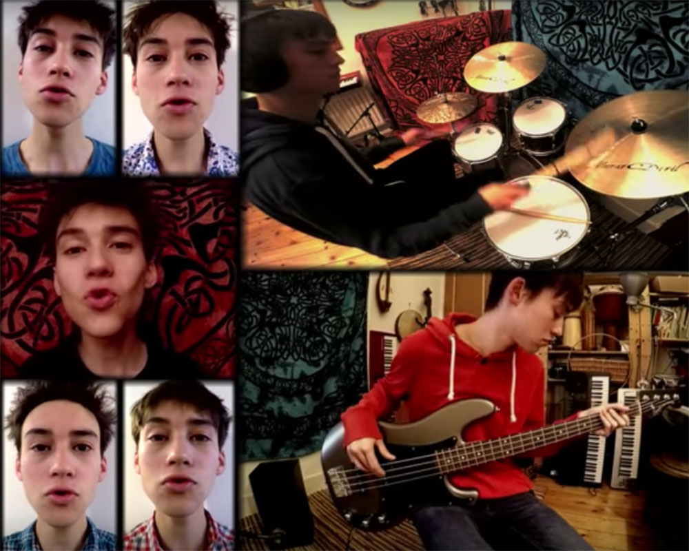 "Fascinating Rhythm," Jacob Collier's take on a classic Gershwin tune.