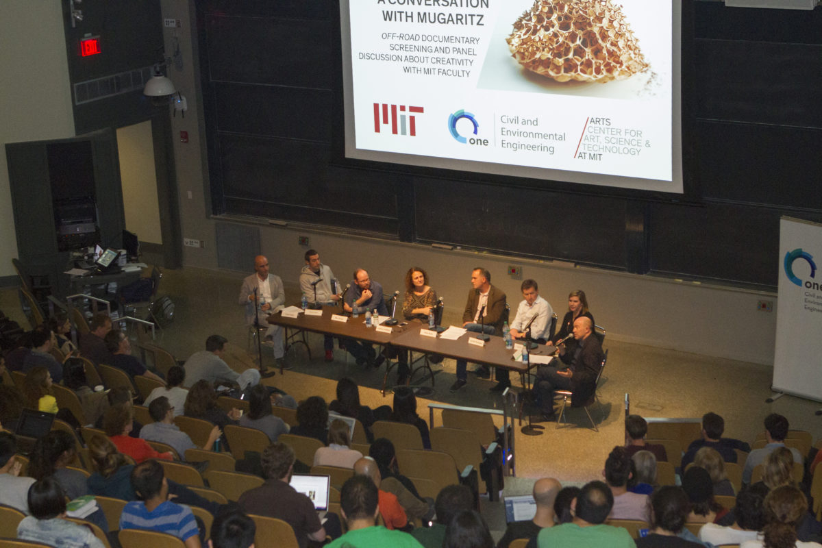 Mugaritz screening of 'Off-Road' and panel discussion, MIT. Photo: Allison Dougherty.
