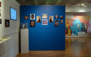 CAMIT Grant Recipient Senior Haus Murals Exhibition, MIT Wiesner Student Art Gallery. Credit: Peter Downs.