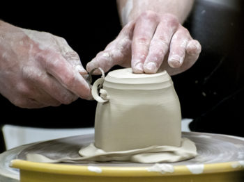 MIT Arts Studios: Ceramics. Credit: Jason Pastorello.