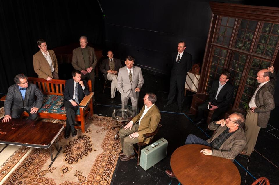 In “Operation Epsilon,” World War II is nearing its end and 10 of Germany’s top nuclear scientists are being held as prisoners of war at a mansion in England. Credit: A.R. Sinclair Photography.