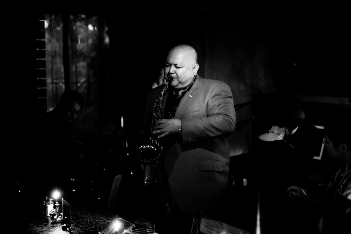 Image: Ray Zepeda at Tomi Jazz in NYC. Courtesy of Ray Zepeda.