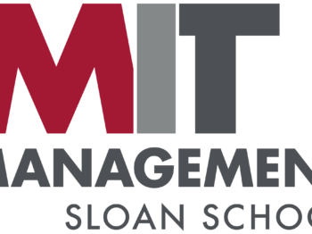 Logo of MIT School of management.