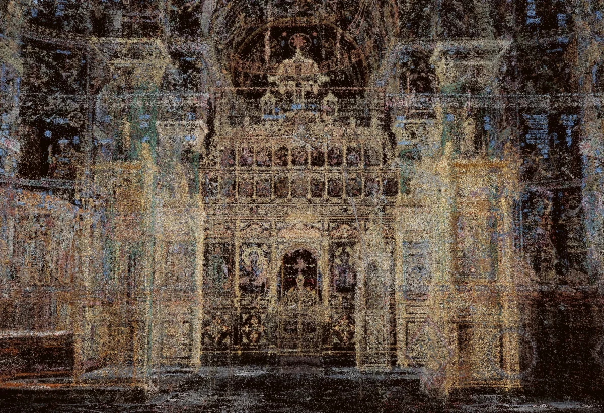 Image of cathedral interior from Nikolaos Vlavianos | PhD Dissertation in Design & Computation