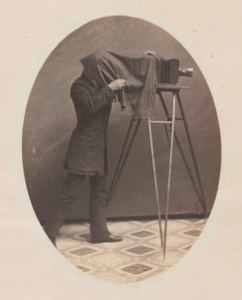 Anonymous, [Studio Photographer at Work], c. 1855